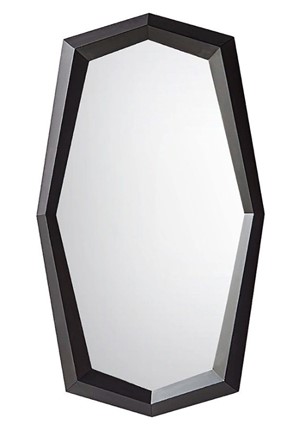 Настенное зеркало S052 черный матовый в Новосибирске - изображение