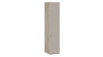 Шкаф для белья Эмбер СМ-348.07.001 (Баттл Рок/Серый глянец) в Новосибирске