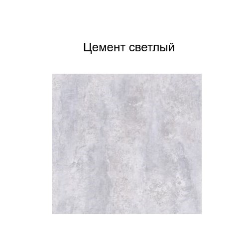 Навесной шкаф угловой, Модус, Ш600у/912, цемент светлый в Новосибирске - изображение 2