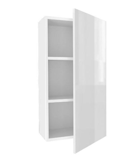 Кухонный высокий шкаф 500, Шервуд, ЛД 281.440.000.166, белый/белый глянец в Новосибирске - изображение 1
