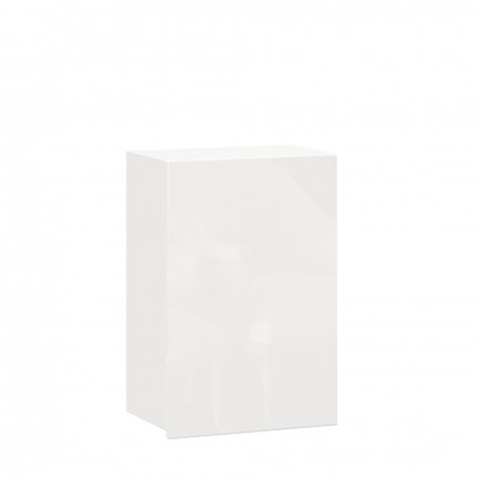 Шкаф кухонный 500 Шервуд, ЛД 281.340.000.160, белый/белый глянец в Новосибирске - изображение