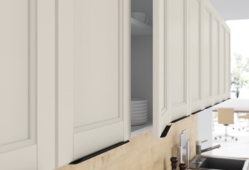 Шкаф кухонный с полкой и посудосушителем SICILIA Белый MHSU 4072.1C (400х320х720) в Новосибирске - предосмотр 1