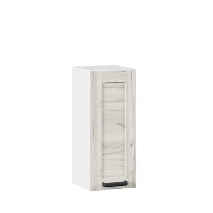 Настенный шкаф 300 Винченца ЛД 234.310.000.026, Белый/Дуб Крафт белый в Новосибирске - изображение