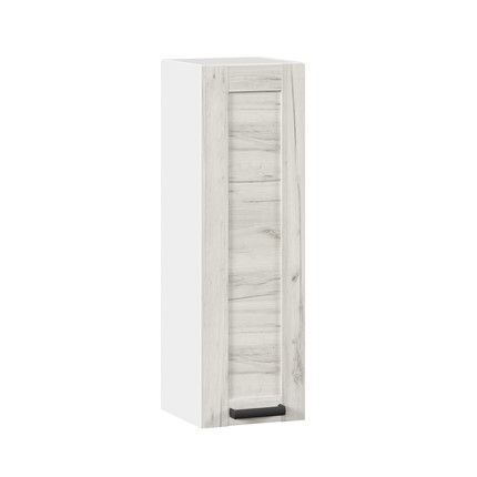 Шкаф на кухню 300 высокий Винченца ЛД 234.410.000.034, Белый/Дуб Крафт белый в Новосибирске - изображение