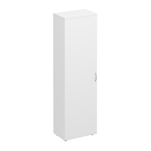 Шкаф для одежды Комфорт КФ, белый премиум (60x38x200) К.517 БП в Новосибирске
