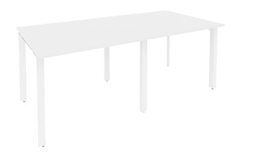 Конференц-стол для переговоров O.MP-PRG-2.1 Белый/Белый бриллиант в Новосибирске