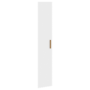 Дверь для шкафа высокая универсальная FORTA Белый FHD 40-1 (396х18х1932) в Новосибирске