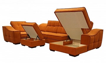 Угловой диван N-11-M (П1+ПС+УС+Д2+Д5+П1) в Новосибирске - предосмотр 2