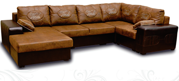 П-образный диван Verdi Плаза 405х210 в Новосибирске
