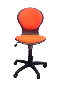 Детское комьютерное кресло LB-C 03, цвет оранжевый в Новосибирске