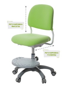 Растущее кресло Holto-15 зеленое в Новосибирске - предосмотр 2