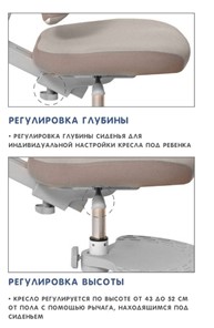 Кресло Holto-4F серое в Новосибирске - предосмотр 5