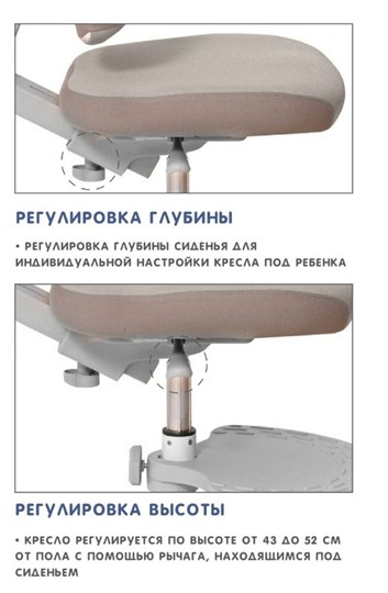Кресло Holto-4F серое в Новосибирске - изображение 5