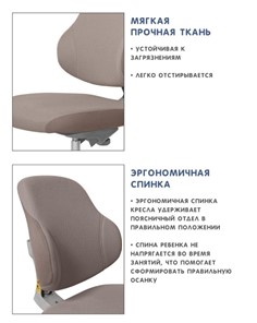 Кресло Holto-4F серое в Новосибирске - предосмотр 7