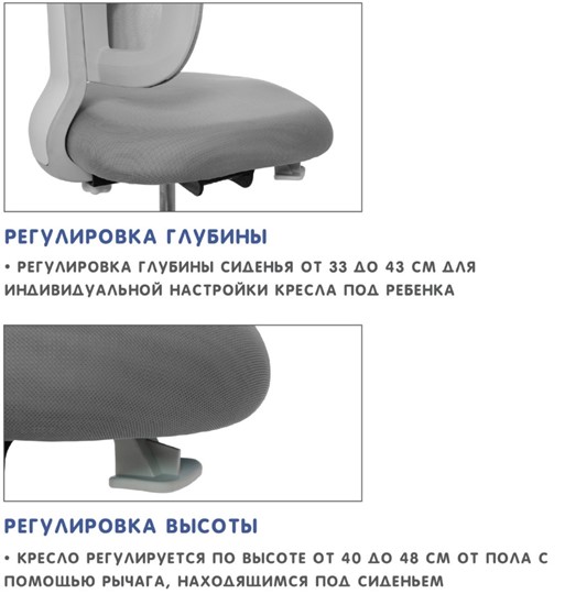 Кресло Holto-22 серое в Новосибирске - изображение 8