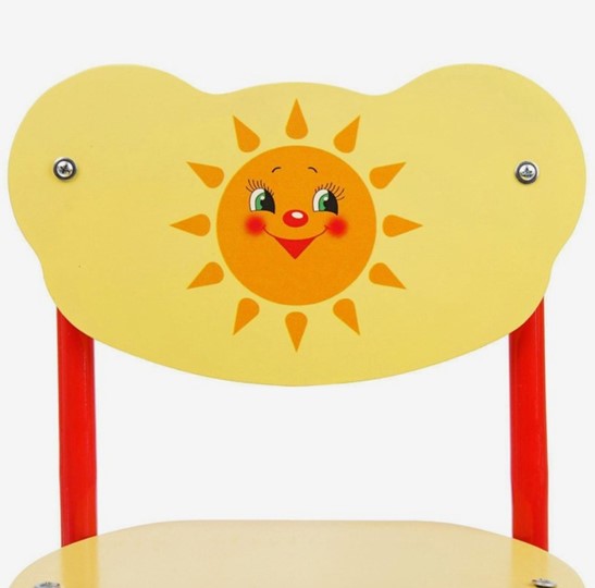 Детский стул Солнышко (Кузя-СОЛ(1-3)ЖКр) в Новосибирске - изображение 1