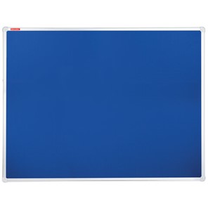 Доска c текстильным покрытием для объявлений 60х90 см синяя, ГАРАНТИЯ 10 ЛЕТ, РОССИЯ, BRAUBERG, 231700 в Новосибирске