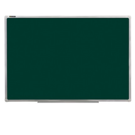 Доска для мела магнитная 90х120 см, зеленая, ГАРАНТИЯ 10 ЛЕТ, РОССИЯ, BRAUBERG, 231706 в Новосибирске - изображение