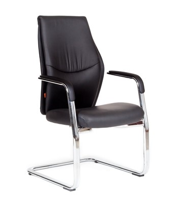 Компьютерное кресло CHAIRMAN Vista V Экокожа премиум черная в Бердске - изображение