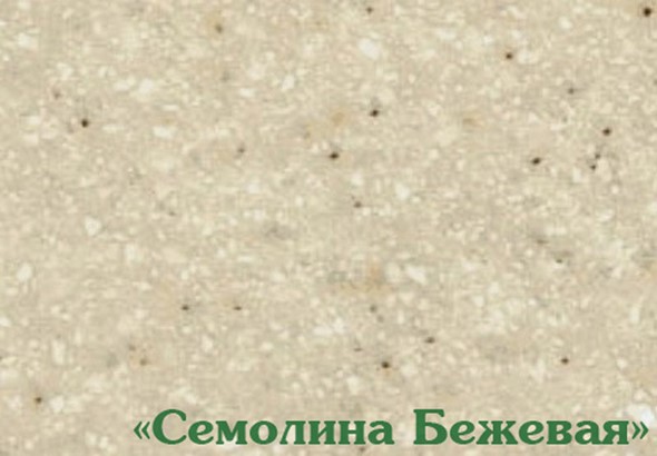 Панель пристеночная 3000*600*6мм ЛД 289010.000 Семолина бежевая в Новосибирске - изображение